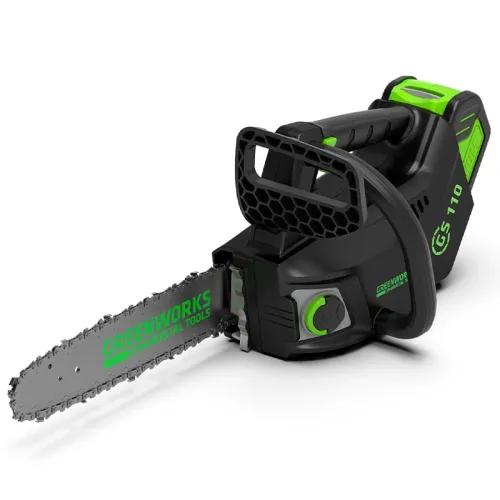 Одноручная пила аккумуляторная цепная Greenworks 25 см 40V GD40TCS 2003807, бесщёточная, без АКБ и ЗУ